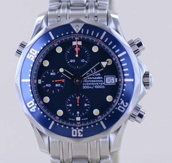 Seamaster 300m Chronograph blue Dial Automatic 41.5 mm Top Diver