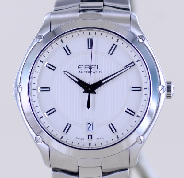 Classic Sport Automatic Gent 40 mm Steel White Dial B+P