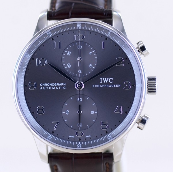 18K Weißgold Portugieser Chronograph 41mm grey Dial Dresswatch B+P