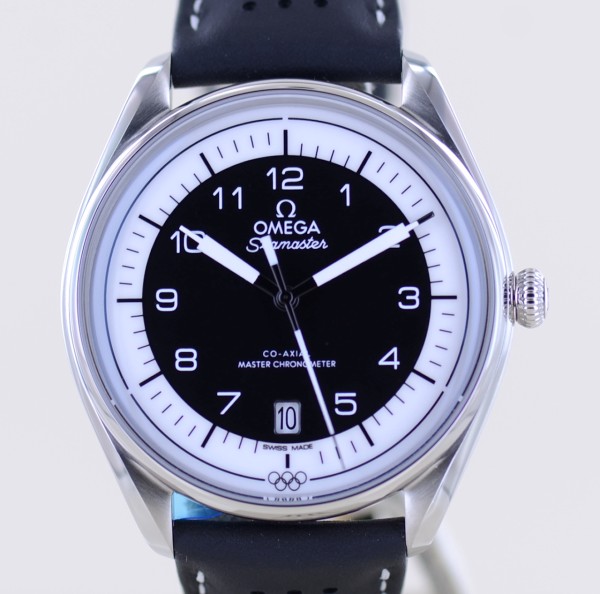 Seamaster Olympischer Zeitnehmer 39.5mm Olympic Master Chronometer black NEU B+P