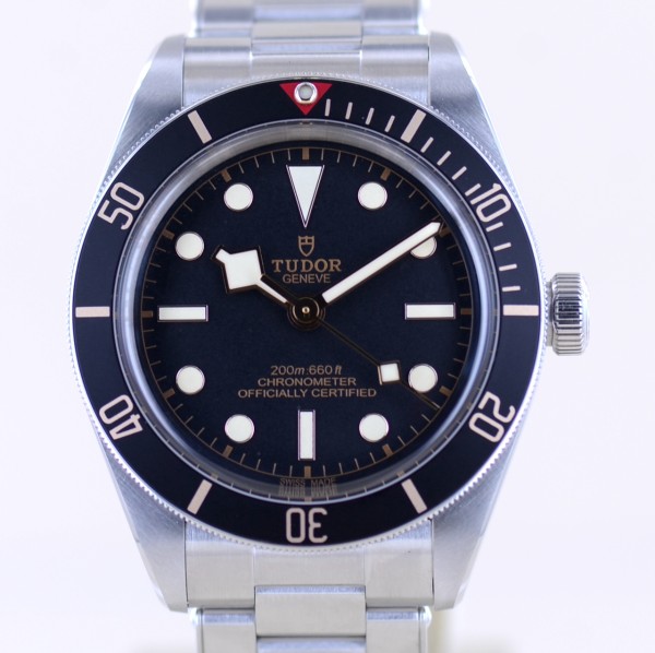 Black Bay Fifty-Eight black Top No-Date Diver Stahlband Automatic B+P