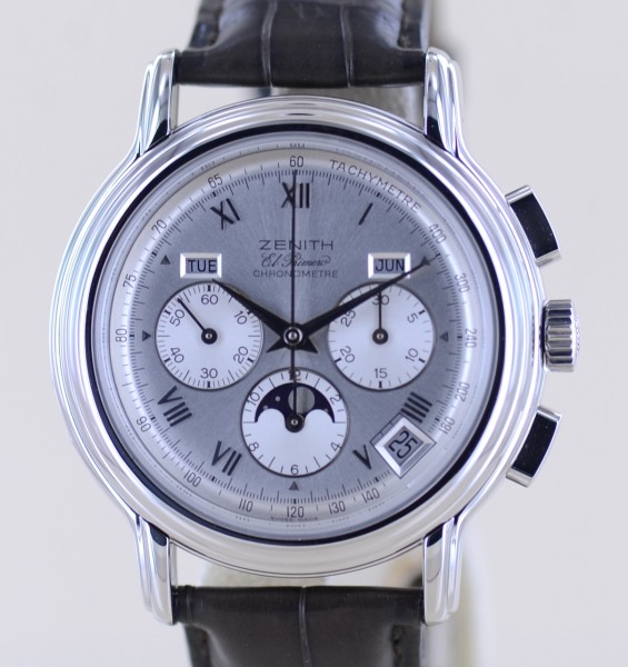 El Primero Chronomaster Triple Date Calendar Chronograph Automatic Top