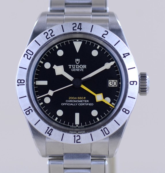 Black Bay Pro GMT black Top Date B+P Diver Stahlband