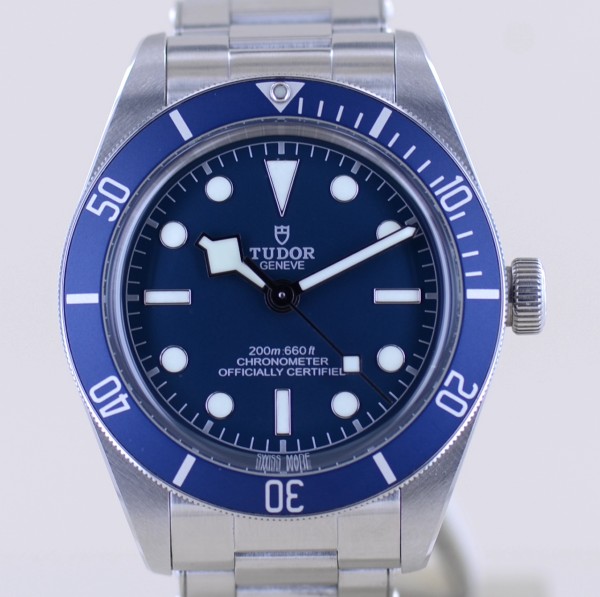 Black Bay Fifty-Eight blue Top No-Date 2022 B+P Diver Stahlband