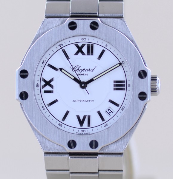 L.U.C. St. Moritz XL Automatic White Dial 37mm JLC Caliber rar Top